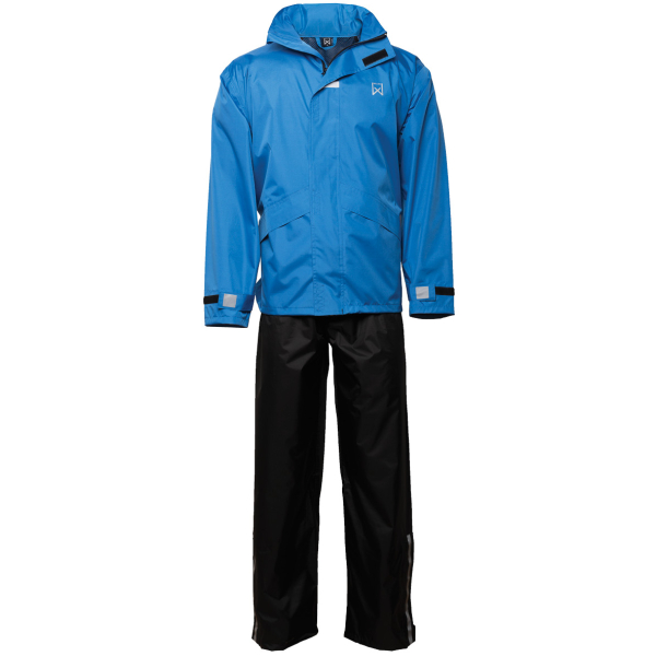 Willex Regenpak mt.XL Blauw/Zwart